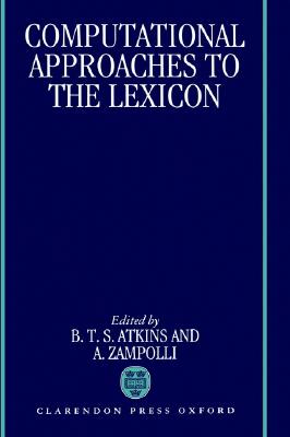 【预售】Computational Approaches to the Lexicon