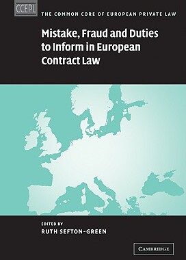 【预售】Mistake, Fraud and Duties to Inform in European