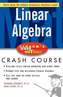 【预售】Schaum's Easy Outline of Linear Algebra