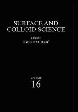 【预售】Surface and Colloid Science Volume 16