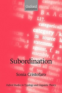 【预售】Subordination