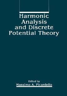 Analysis Harmonic and Discrete Theory Potential 预售