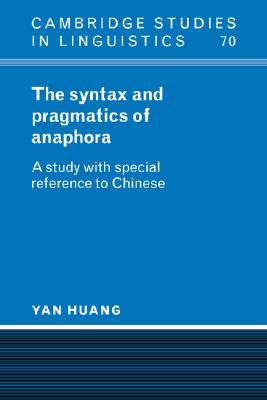 【预售】The Syntax and Pragmatics of Anaphora