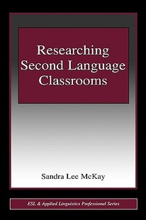 Language Second Researching Classrooms 预售