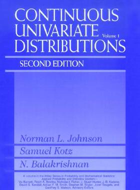 【预售】Continuous Univariate Distributions, 2Nd Edition