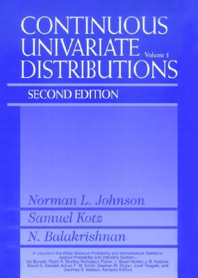 【预售】Continuous Univariate Distributions, 2Nd Edition