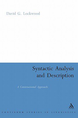【预售】Syntactic Analysis and Description: A Constructional