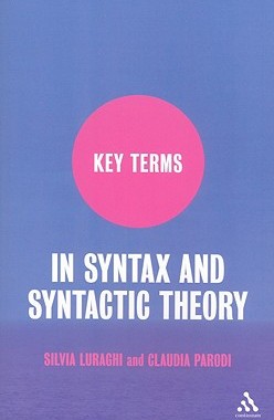【预售】Key Terms in Syntax and Syntactic Theory