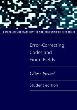 【预售】Error-Correcting Codes and Finite Fields