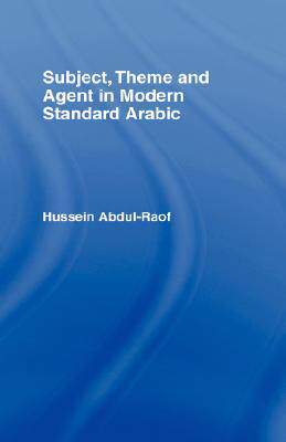 【预售】Subject, Theme and Agent in Modern Standard Arabic
