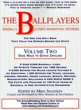【预售】The Ballplayers: Duke Maas to Dutch Zwilling: