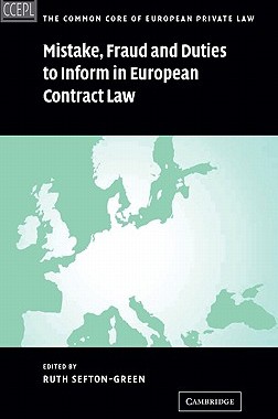【预售】Mistake, Fraud and Duties to Inform in European
