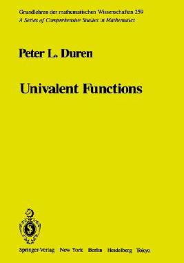 预订 【】Univalent Functions