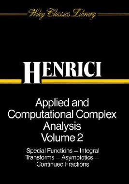 【预售】Applied And Computational Complex Analysis, Volume