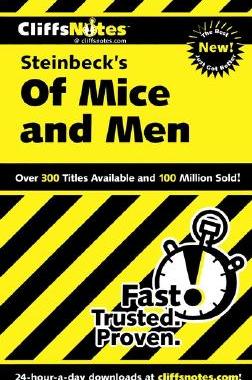 【预售】Cliffsnotes On Steinbeck'S Of Mice And Men