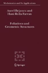 【预售】Foliations and Geometric Structures