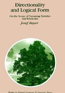 【预售】Directionality and Logical Form: On the Scope of