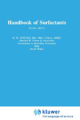【预售】Handbook of Surfactants