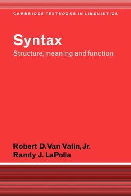 【预售】Syntax: Structure, Meaning, and Function