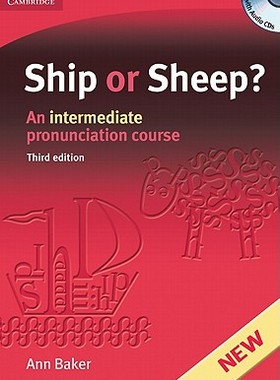 现货 Ship or Sheep?: An Intermediate Pronunciation Course