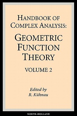 【预售】Handbook of Complex Analysis: Geometric Function