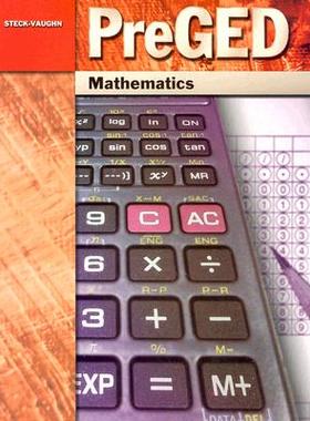 【预售】Steck-Vaughn Pre-GED: Student Edition Mathematics