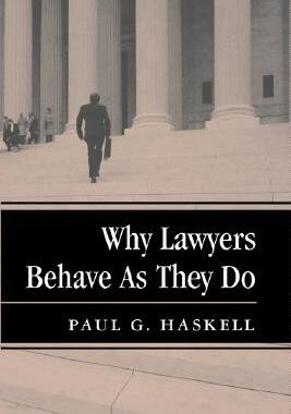 【预售】Why Lawyers Behave as They Do