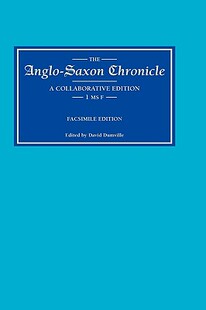 Facsimile Edition Chronicle Saxon Anglo 预售