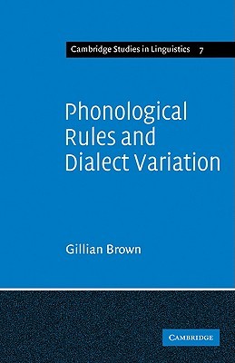 【预售】Phonological Rules and Dialect Variation: A Study of