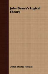 【预售】John Dewey's Logical Theory