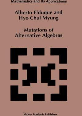 【预售】Mutations of Alternative Algebras