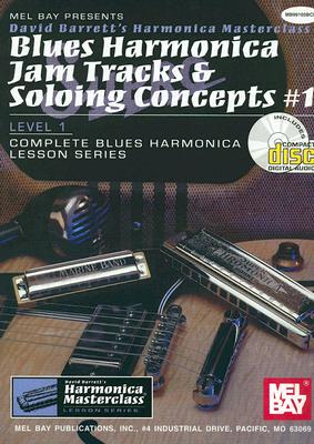 【预订】Blues Harmonica Jam Tracks & Soloing Concepts #1: