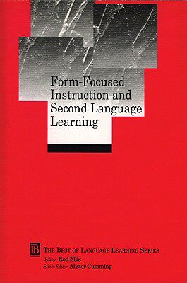 【预售】Form-Focused Instruction And Second Language