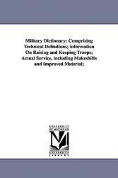 【预售】Military Dictionary: Comprising Technical
