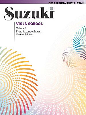 【预售】Suzuki Viola School, Vol 3: Piano Acc.