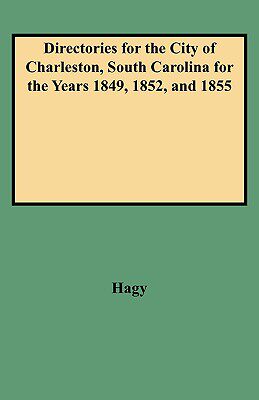 【预售】Directories for the City of Charleston, South