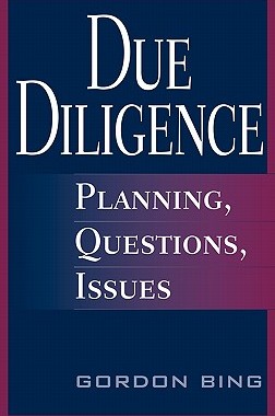【预售】Due Diligence: Planning, Questions, Issues