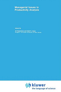 【预售】Managerial Issues in Productivity Analysis