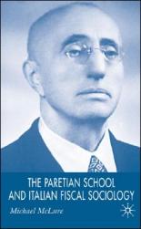 【预售】The Paretian School and Italian Fiscal Sociology