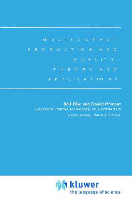 【预售】Multi-Output Production and Duality: Theory and