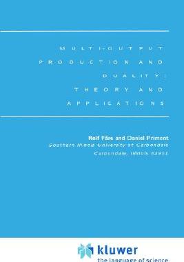 【预售】Multi-Output Production and Duality: Theory and