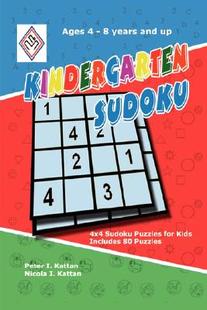 【预售】Kindergarten Sudoku: 4x4 Sudoku Puzzles for Kids