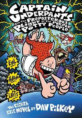 【预售】Captain Underpants and the Preposterous Plight of
