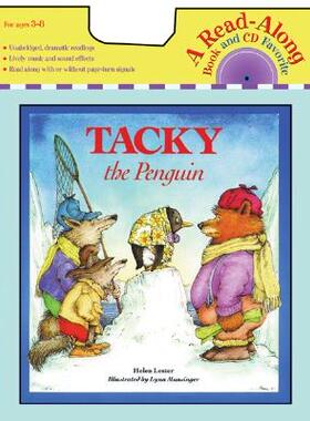 【预售】Tacky the Penguin [With CD (Audio)]