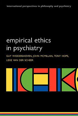 【预售】Empirical Ethics in Psychiatry