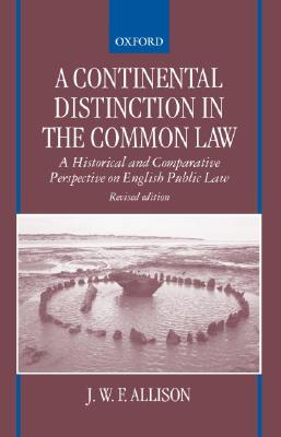 【预售】A Continental Distinction in the Common Law ' a