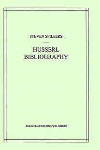 Husserl Bibliography 预售