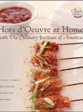 【预售】Hors D'Oeuvre At Home With The Culinary Institute Of