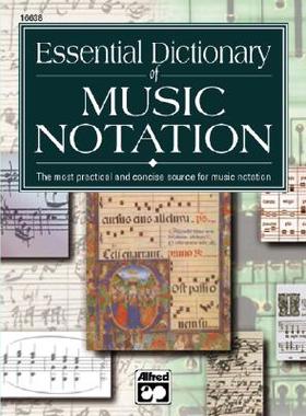 【预售】Essential Dictionary of Music Notation: Pocket Size