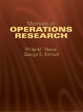 【预售】Methods of Operations Research